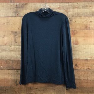Heather Blue Long Sleeve Shirt Size L